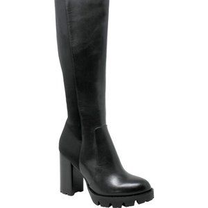 Gala Tall Boot CHARLES DAVID Black Size 8 M